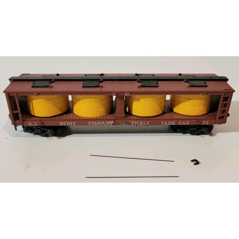 Vintage Ho Scale‎ H.J. Heinz Co. Pickle Tank Car #73 Model Train